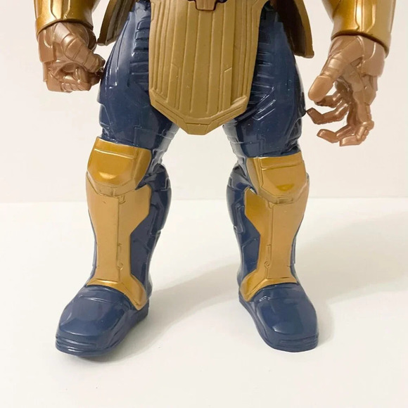 Marvel Hasbro Avengers Titan Hero Series Thanos 11.5 Inch Tall Action Figure - Picture 4 of 16